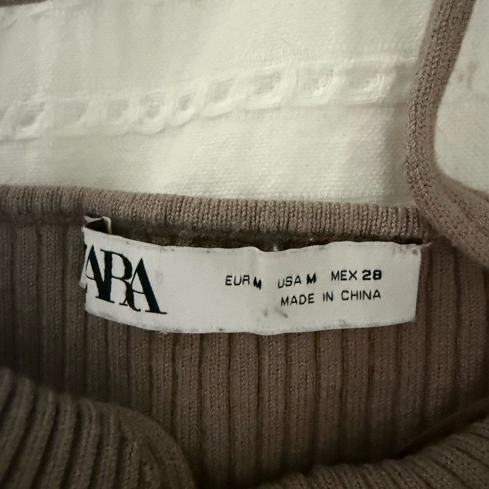 Zara Ribbed Knit Women's Tank - Picture 3 of 4